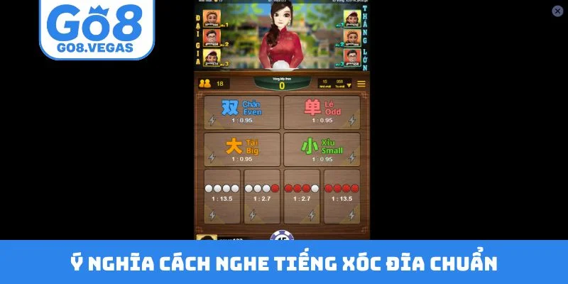 Ý nghĩa cách nghe tiếng xóc đĩa chuẩn